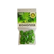 Минибойлы на резиночке d-8*14мм КОНОПЛЯ (уп.10шт)