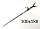 Стойка телескопическая (алюминий) 100/180см