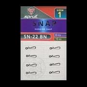 Карабин SPRUT SN-22 BN №1/10kg Hanging snap (уп.8шт)