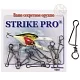 Застёжка STRIKE PRO ITALIAN №3 15кг Bz (уп.10шт)