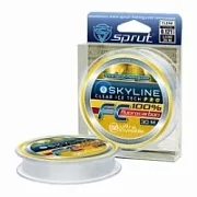 Леска зимняя SPRUT SKYLINE FC 100% Fluorocarbon Ice Tech PRO 30m (Clear/0,231mm/4.6kg)