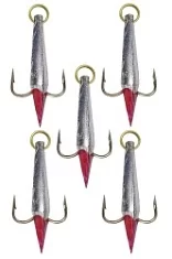 БЛЕСНА зимняя "ВАУЧЕР"  2,0г Олово (уп.20шт) ОДНОЦВЕТН. 1 кр.Mustad