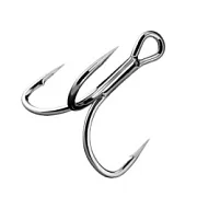 Тройной крючок Sprut Hara ST-46 BC №1 (Treble Round Bend Hook 2x Strong) (уп.6шт)