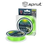 Леска SPRUT SKYLINE FC Evo Tech PRO 100m NEON GREEN  0.145mm 4.25kg