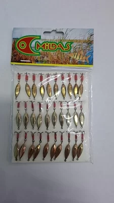 Блесна зимняя MILDAS Тандем с тройником (30шт)
