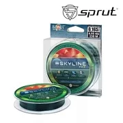 Леска SPRUT SKYLINE FC Evo Tech PRO 150m DARK GREEN 0.165mm 4.95kg