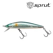 Воблер SPRUT Toshi 90F-SMLT-SC 90mm 11g загл.0.5-1.0m floating