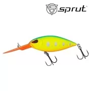 Воблер SPRUT Deep Killer 64F-LBTR 64mm 13gr загл.2.5-3,5m floating