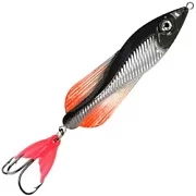 Блесна колебалка AQUA ВЬЮН 40,0mm, вес - 8,0g цвет 01 (серебро, черный металлик) 108178