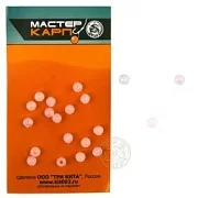 Бусина (пакет) d.6 ПРОЗРАЧНАЯ (силикон) (уп/20шт)