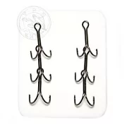 Крючок Sprut двойной Kiba SD-36 BC №8 (Double Round Bend Hook) (уп,6шт)