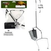 Снасть фидерная (10Фид. корм.40гр Ант 2кр.1/0) корм., антизакруч., 2кр.№1/0