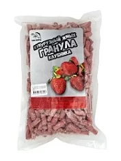 Жмых кукурузный гранулы 8мм "КЛУБНИКА" 500гр.
