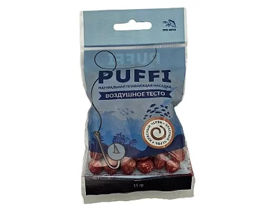Тесто плавающее "PUFFI" maxi "КРАСНЫЙ ЧЕРВЬ" 15гр