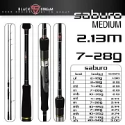 Спиннинг Sprut SABURO 213M 7-28g 8-16lb SS702MFS