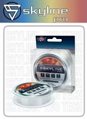 Леска SPRUT SKYLINE FC Evo Tech PRO 100m SILVER 0.185mm 5.45kg