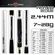 Спиннинг Sprut RENZO 244M 7-28g 8-16lb SR802MXFS