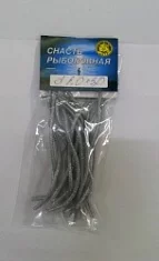 КЕМБРИК (фасовка) серебро блестки d2,0*3,0 (уп.20шт*10см)