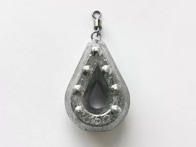 Груз КАПЛЯ-РАМКА с ушком+вертлюг 60гр.