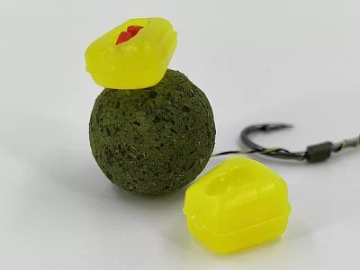 Искусств. насадка "ENERGY BAIT" КУКУРУЗА плавающая под СТОПОР,цв. желтый FLUO,ароматизир. (60шт)