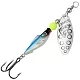 Блесна AQUA FISH LONG EXTRA-1, вес-9,0g, лепесток №1 (серебро), цвет тела 06 (голуб спинка, серебро) 124184