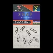 Карабин SPRUT SN-05 BN №2/20kg Diamond snap (уп.8шт)