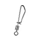 Карабин SPRUT SN-31 BN №10/13kg Convenient rolling swivel/snap (уп.4шт)