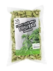 Жмых кукурузный гранулы 8мм "КОНОПЛЯ" 500гр.