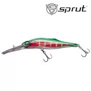 Воблер SPRUT Tara Troll 3D 120SP-PNGRP 120mm 29gr загл.3.5-4.5m suspending