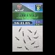 Вертлюг SPRUT SW-05 BN №8/18kg Diamond eye roulette body rolling swivel (уп.8шт)