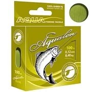 Плетеный шнур AQUALON OLIVE 0.12mm 100m (оливковый)