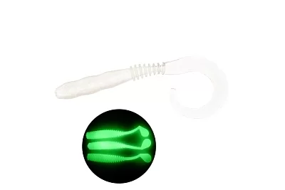 Приманка мягкая (CROXY) SKINNY CURLY 3,0'' цвет 08 (уп/7шт)