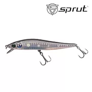 Воблер SPRUT Asaba 98F-SBK-UV 98mm 9gr загл.0,5-1,0m floating