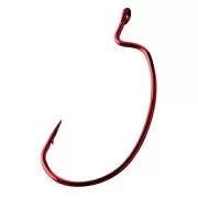 Крючок офсетный "Sprut" Tama B-51 RD №1 (Offset Round Red Hook) (уп.6шт)
