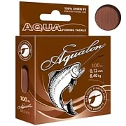 Плетеный шнур AQUALON BROWN 0.12mm 100m (коричневый)