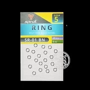 Кольцо заводное SPRUT SR-01 BN №10/25kg Split ring black nickel (уп.12шт)