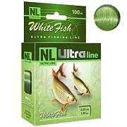 Леска AQUA NL ULTRA WHITE FISH 100m 0.10mm (белая рыба)