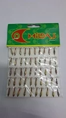 Мормышка MILDAS ЧЕРТИК золото, капля (уп.50шт)
