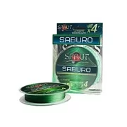 Шнур SPRUT SABURO Soft Ultimate Braided Line х 4 Dark Green 140m 0.12mm 9.1kg