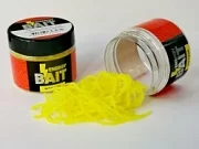 Искусств. насадка "ENERGY BAIT" МОТЫЛЬ (Волна), L-7см, цв. желтый, ароматизир. (50шт)