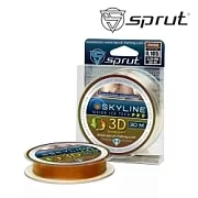Леска зимняя SPRUT SKYLINE 3D FC Ice Tech PRO 30m (Oxide/0.105mm/2.35kg)