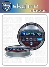 Леска SPRUT SKYLINE FC Evo Tech Classic 100m TITANIUM 0.145mm 4.45kg