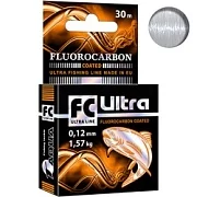 Леска AQUA FC Ultra Fluorocarbon Coated 30m 0,12mm