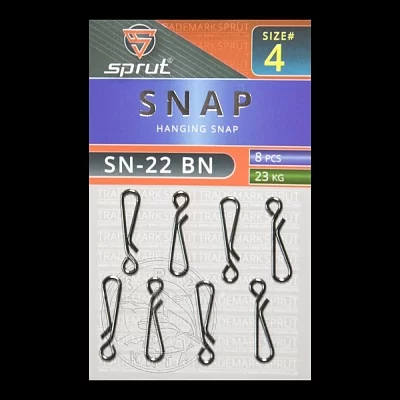 Карабин SPRUT SN-22 BN №4/23kg Hanging snap (уп.8шт)