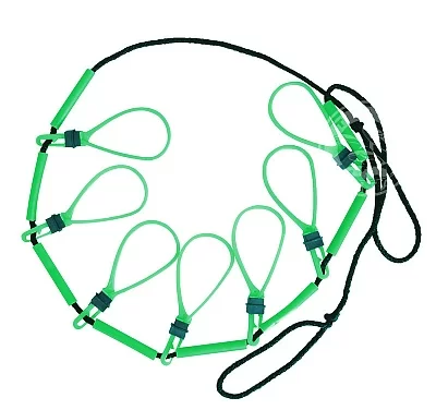 КУКАН пластмассовый 7-ми карабиновый