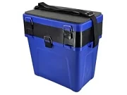 ЯЩИК ЗИМНИЙ,  синий "ТРИ КИТА" (4+4 отделения для приманок) (380*360*240)