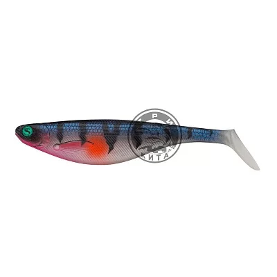 Приманка силиконовая SPRUT виброхвост AKIRA SHAD 125mm 14.5gr color-WBP (уп.4шт)