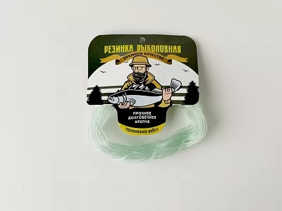 Резинка рыболовная "Fishing Gum №1" 2.5мм, (в мотке/10м) цв. прозрачный
